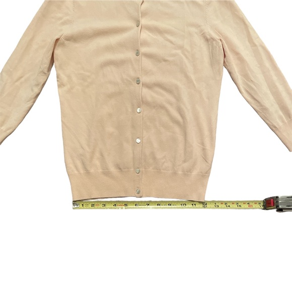 Peach Tory Burch Sweater- Petite XS - Picture 7 of 9